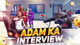 Adam and uski team ka interview 😂 #shorts