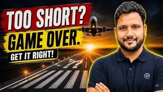 GATE/ESE I Civil Engineering I Runway Length I Kshitij Sachan