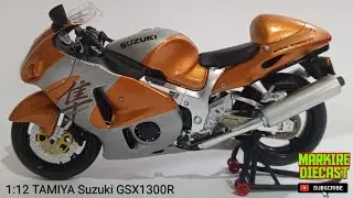 1:12  Suzuki GSX1300R Hayabusa (first gen). Rare colour !!!. TAMIYA : ASMR