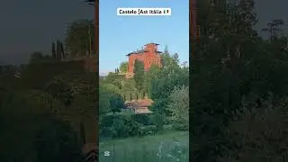 Castelo na Cidade de Ast It&aacute;lia #vidanaitalia #it&aacute;lia #castelos 🇮🇹