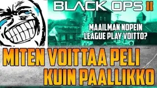 Miten voittaa peli kuin p&auml;&auml;llikk&ouml;! Eeppisin League Play voitto ikin&auml;?! (Black Ops 2)