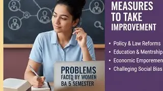 BA 5TH SEM SOCIOLOGY PUCHD PROBLEM FACES BY WOMEN STATUS OF WOMEN AND MEASURES YO IMPROVEMENT IMP