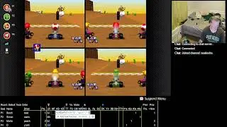 2024 04 27 19 55 52 Mario Kart 64 150cc vs Booth Toad 27 Simon Mario 30 Martin Peach 21 D Yoshi 18