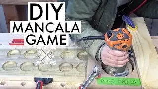 DIY Mancala Game // Woodworking // Router Project