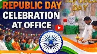 26th January Republic Day Celebration in Office | Patriotic Workplace Event