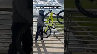 Suspension Test Fox 36 Kashima 🔥 #mtb #bike #suspensiontest #freeridemtb #mountainbike #rosebikes