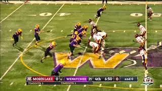 Wenatchee vs Moses Lake Football Highlights 2021-03-08