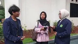 Vlog wawancara dengan topik 
