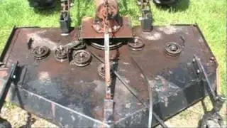 Замена ремня и лезвия газонокосилки King-Kutter Finish