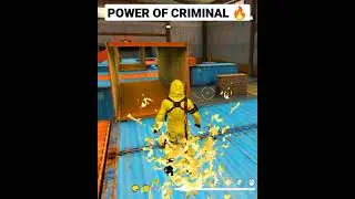 Power Of Yellow Criminal ⚡ #freefirrshorts #yellowcriminal #gamerspyro #ffstatus