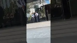 Philippines security guards be carrying shotguns outside banks LOL