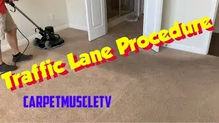 VLM Traffic Lane carpet cleaning protocol procedure