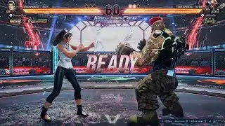 JUN HAS CRAZY PRESSURE IN TEKKEN 8 - Jun vs Jack-8 - TEKKEN 8 - Closed Beta Test