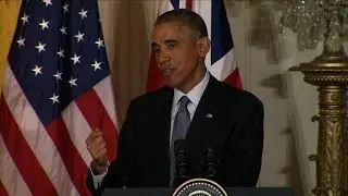 Obama, Cameron show common front against extremism