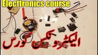 Electronics course for free. Basic electronics for engineers and technicians. How components work