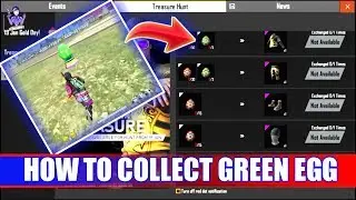 How to collect green egg in Free fire | treasure hunt event full details | #wemakegamers |