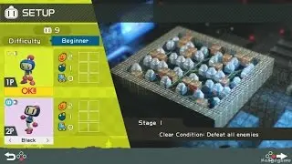 Super Bomberman R Gameplay NIntendo Switch - Treehouse