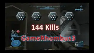 NEW Halo Reach Living Dead World Record | 144 Points by GameRhombus3