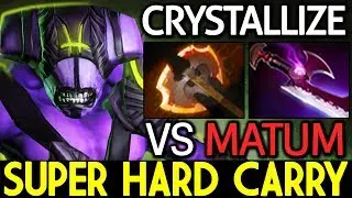 Crystallize Dota 2 [Faceless Void] Super Hard Carry VS Matumbaman