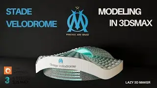 Velodrome Stadium Modeling in 3dsMax Tutorial #3dsmax #3dmodeling #3d #3dmodelingtutorial #om