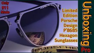 Unboxing the Porsche Design P'8685 Iconic Hexagon Polarized Sunglasses | Shot in 4K