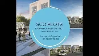 Emaar EBD 89 Gurgaon SCO Shop Cum Office Plots in Sector 89 Gurugram