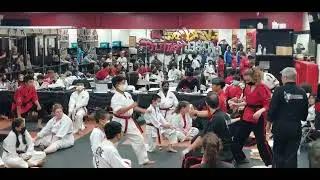 Pax during Zeta test, push kick break