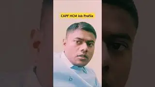 CAPF (CRPF) HCM Job profile || CRPF HCM duty time kya hai #crpfhcm