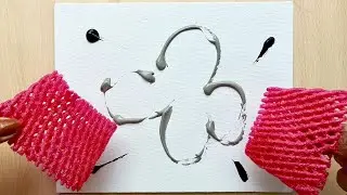 #PAINTING 397 / Acrylic Painting Technique Easy and Beautiful 