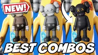 BEST COMBOS FOR *NEW* KAWS COMPANION BACKBLING (ALL STYLES)(KAWSPEELY BUNDLE)! - Fortnite