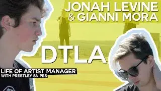 Jonah Levine & Gianni Mora DTLA [Life of Artist Manager]