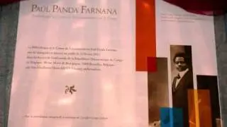 inauguration de la Biblioth&egrave;que et du Centre de documentation Paul Panda Farnana