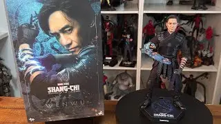 Hot Toys Wenwu from Shang-Chi and the Legend of the Ten Rings MARVEL 1/6th SCALE FIGURE UNBOXING