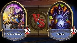 [Hearthstone] Let's Play Hearthstone (Shadow Priest vs Gul'dan)(Ranked Mode) - Win!