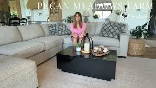 Holzart LED Coffee Table with 2 Drawers - High Gloss Black Modern Table with Lighting