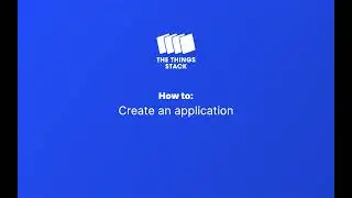 How to: Create an application