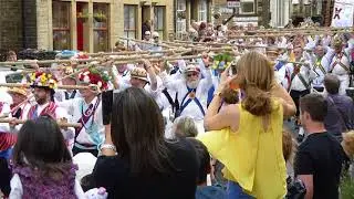 Saddleworth Rushcart at Delph 2017