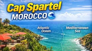 &ldquo;Cap Spartel Morocco 🌊 Cafeteria & Two Oceans Point Adventure!&rdquo; 😍