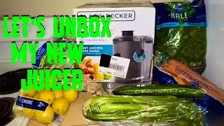 unbox my new juicer + making green juice🥭🍋🥕🫚🍍