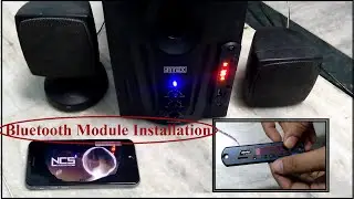 Bluetooth Module Installation in Intex Home theater || DIY || By Planet Fahim