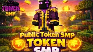 {live}🔴 BEST TOKEN SMP LIVE 👑 | Public SMP | Join Now #minecraft #livestream