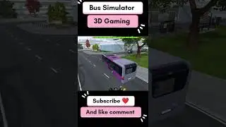 Bus 🚎 Stimulator  3D Game 🎮#trending #gaming #shorts #viral