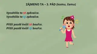 Skloňování zájmena TA | Čeština pro cizince (B1–B2)