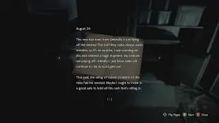 Resident Evil 3 - Downtown - Drug Store Owners Journal Location