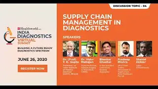 #ETHealthIDS Panel Discussion 4: Supply Chain Management in Diagnostics