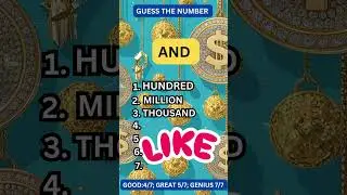 Guess The Numbers QUIZ Challenge!  #shorts #quiz #guessthenumber #trending #maths