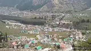 Scenic beauty of Manali valley