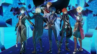 【Genshin Impact MMD】Everglow - Dun Dun【Childe, Dainsleif, Diluc, Thoma, Kaeya, Zhongli】