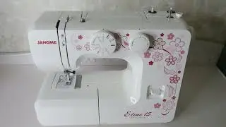 ШВЕЙНАЯ МАШИНА JANOME, видеообзор основных функций