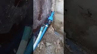 Donmus su borusunu buhar ile a&ccedil;ma deneyi